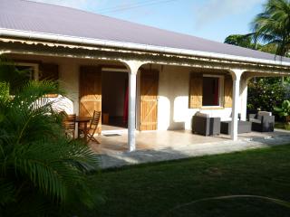 Terrasse T2 gite Guadeloupe